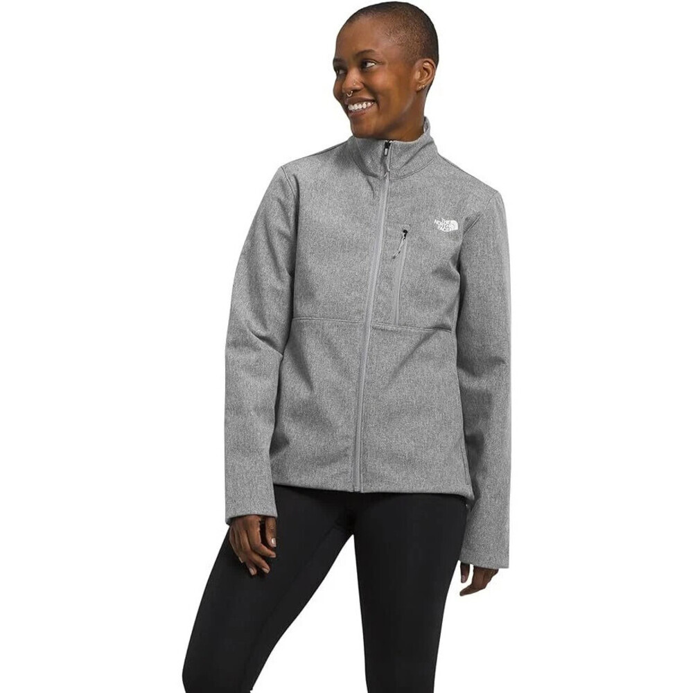 The North Face Apex Bionic 3 Jacket Women's XS Gray Mock Neck Full Zip DDR329